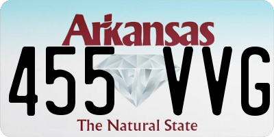 AR license plate 455VVG