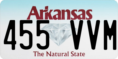 AR license plate 455VVM