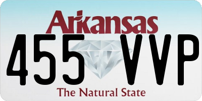 AR license plate 455VVP