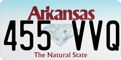 AR license plate 455VVQ