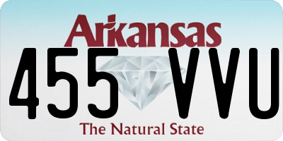 AR license plate 455VVU