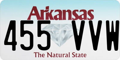 AR license plate 455VVW