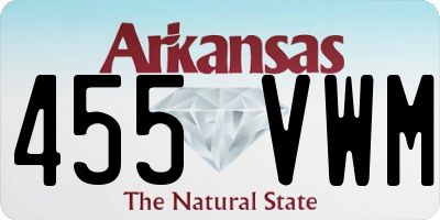 AR license plate 455VWM