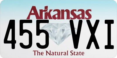 AR license plate 455VXI