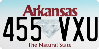 AR license plate 455VXU