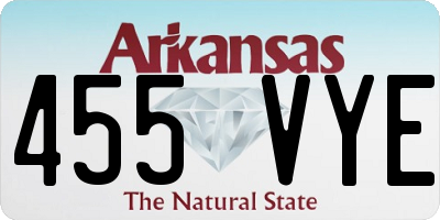 AR license plate 455VYE