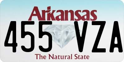 AR license plate 455VZA
