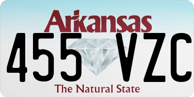 AR license plate 455VZC