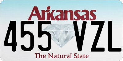 AR license plate 455VZL