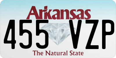 AR license plate 455VZP