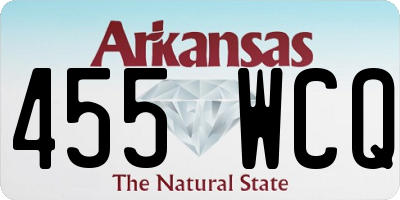 AR license plate 455WCQ