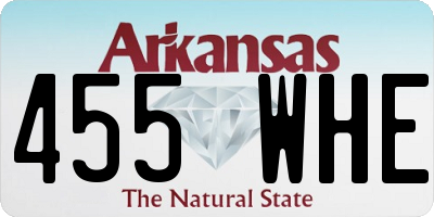AR license plate 455WHE
