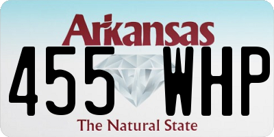 AR license plate 455WHP