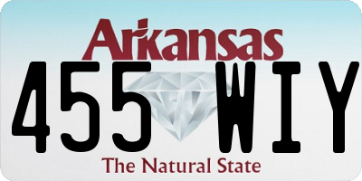 AR license plate 455WIY