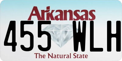 AR license plate 455WLH