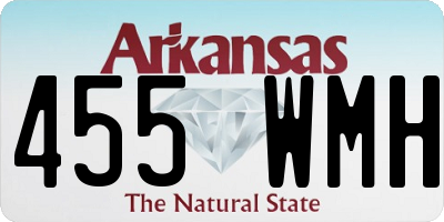 AR license plate 455WMH