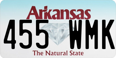 AR license plate 455WMK