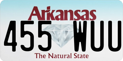 AR license plate 455WUU