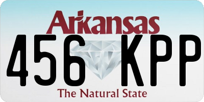 AR license plate 456KPP