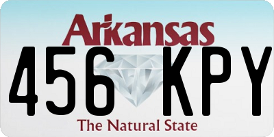 AR license plate 456KPY