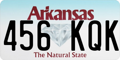 AR license plate 456KQK