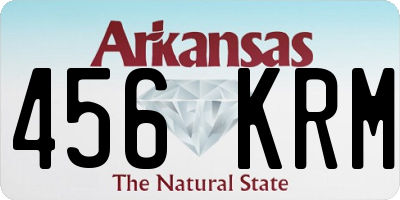 AR license plate 456KRM