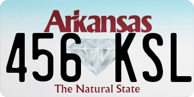 AR license plate 456KSL