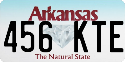 AR license plate 456KTE