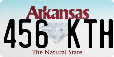 AR license plate 456KTH