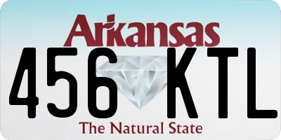 AR license plate 456KTL