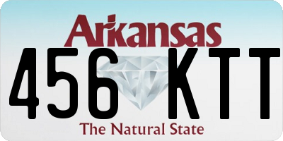 AR license plate 456KTT