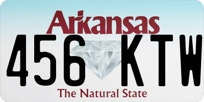 AR license plate 456KTW