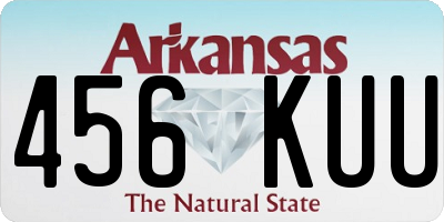 AR license plate 456KUU