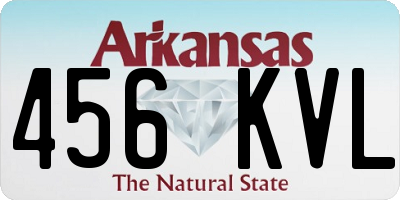 AR license plate 456KVL