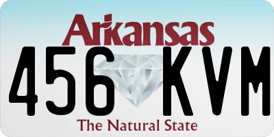 AR license plate 456KVM