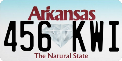 AR license plate 456KWI
