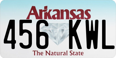 AR license plate 456KWL
