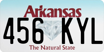 AR license plate 456KYL