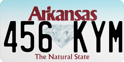 AR license plate 456KYM