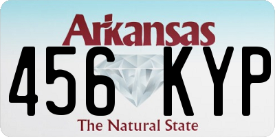 AR license plate 456KYP