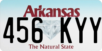 AR license plate 456KYY