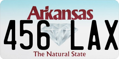 AR license plate 456LAX