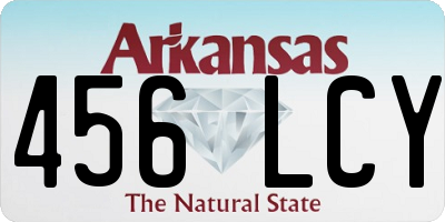 AR license plate 456LCY