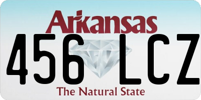 AR license plate 456LCZ