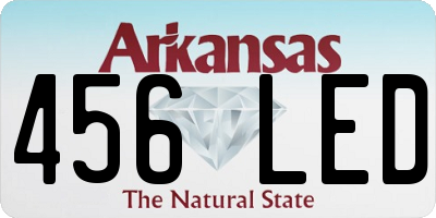 AR license plate 456LED