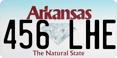AR license plate 456LHE