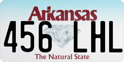 AR license plate 456LHL