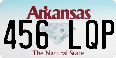 AR license plate 456LQP