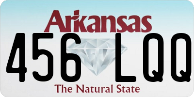 AR license plate 456LQQ