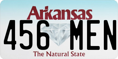 AR license plate 456MEN